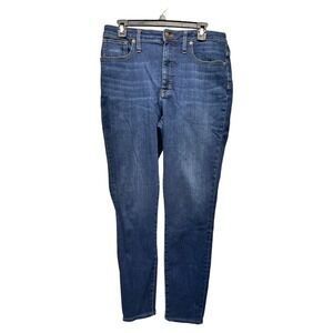 Madewell Women's Size 30 Curves High Rise Blue Jeans Pants